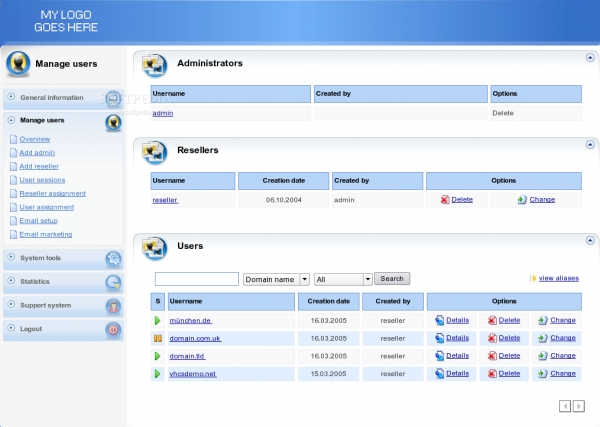 VHCS Admin Dashboard